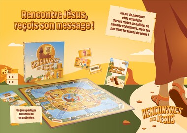 Rencontres avec Jésus, un jeu de parcours et de stratégie